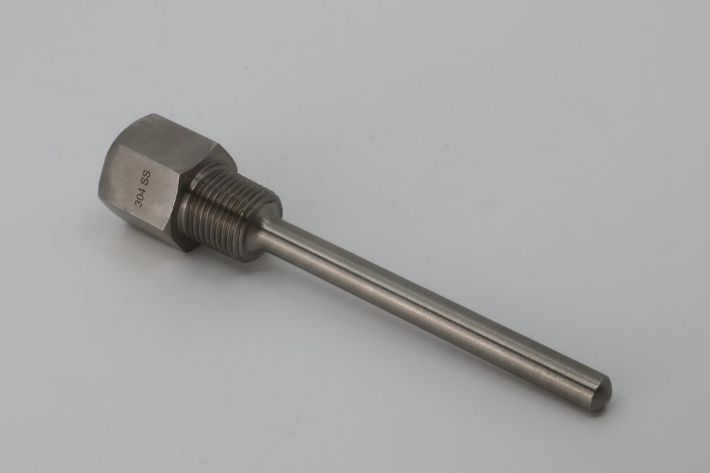 Honeywell 50001774-001/U Stainless Steel Immersion Well (Thermowell) - Used With C7041D2001, 304 SS